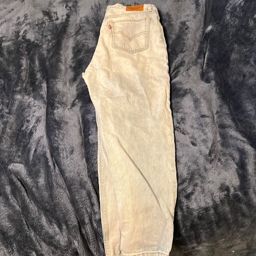 Levi’s Mom Jeans Slightly Distressed